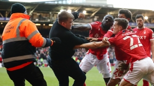 Rodgers reacts to Leicester fan attacking Forest players: &#039;The rules of society have changed&#039;