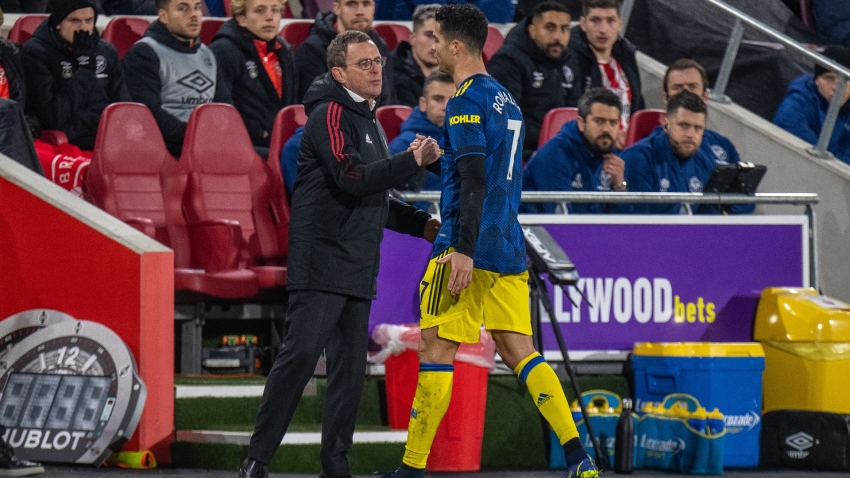 &#039;The team is more important than whoever&#039; – Rangnick reiterates stance after Ronaldo tantrum at Brentford