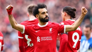 Klopp hails Salah composure despite missed chances as Reds beat Brighton