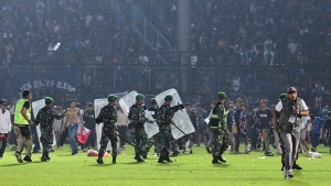 At least 129 people killed after stampede and violence at Indonesian match