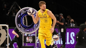 All-Star Game: Pacers&#039; Sabonis upstages Doncic and Paul in NBA Skills Challenge