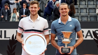 Zverev sees off Jarry to claim second Italian Open crown