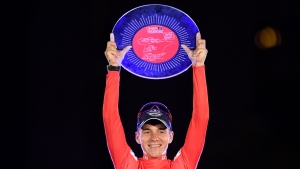 Vuelta a Espana: Evenepoel celebrates &#039;historic moment&#039; after first Grand Tour triumph