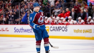 NHL: Makar has 1st hat trick as Avalanche rout Red Wings