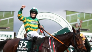 Rachael Blackmore becomes first female Grand National winner on Minella Times