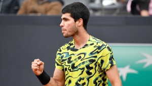 Carlos Alcaraz back as world number one with win on Italian Open debut
