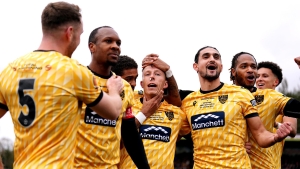 Sam Corne nets winner as Maidstone stun Stevenage to reach FA Cup fourth round