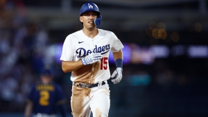 MLB: Barnes homers as Dodgers top Brewers 1-0 for 11th straight win on Thursday