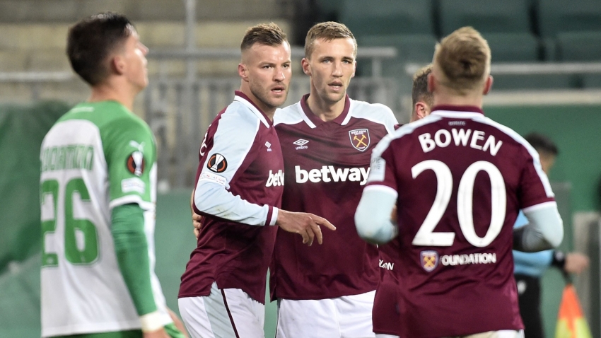 Rapid Vienna 0-2 West Ham: High-flying Hammers take top spot