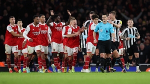 Arsenal charged with failing to control players following late protests in Newcastle draw