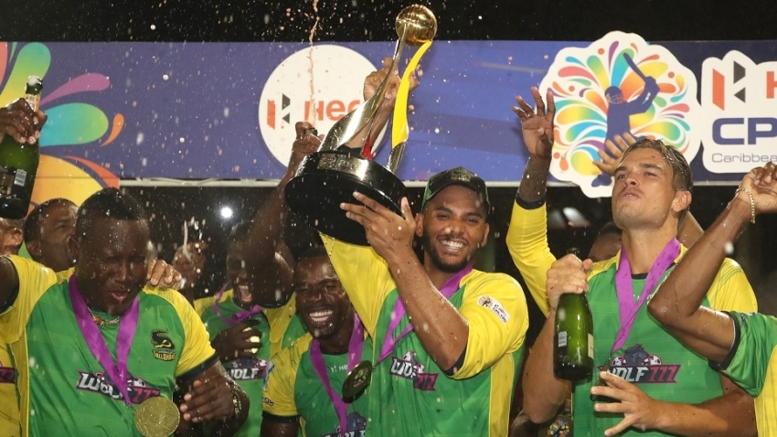 King, Brooks and Allen combine to lead Tallawahs to CPL title with 8-wicket victory over Royals