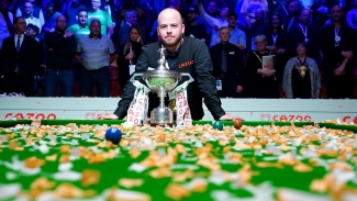 Luca Brecel insists he is ‘not going to go wild’ as he celebrates Crucible win