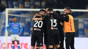 Spezia&#039;s Serie A first dents Napoli&#039;s title challenge