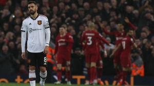 Fernandes left startled by embarrasing Man Utd humiliation at Liverpool