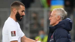 Deschamps quizzed on possible Benzema return for World Cup final