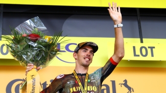 Tour de France: Laporte ends French wait with stunning sprint win in Cahors