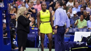 Protest interrupts women’s semi-final at US Open