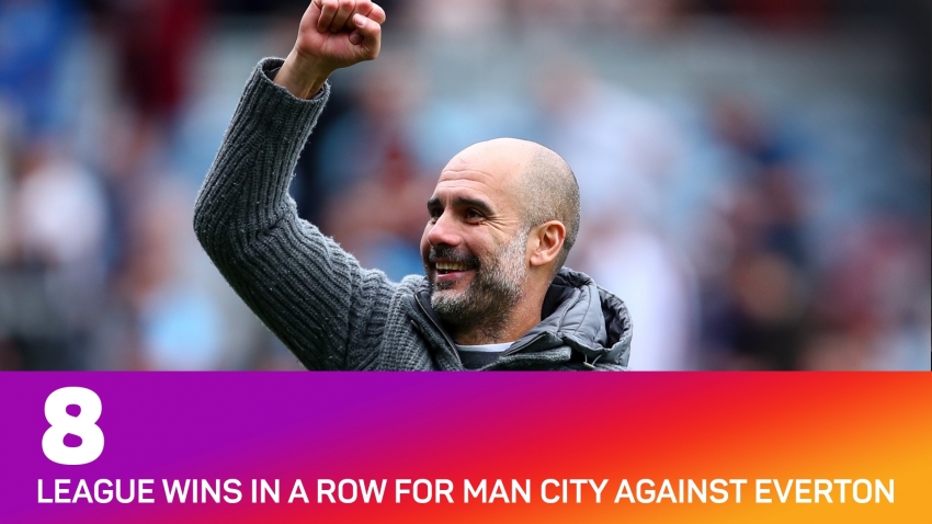 Manchester City 3-0 Everton: Guardiola&#039;s side cruise back into second place