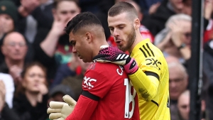De Gea calls for refereeing consistency after Casemiro red