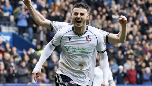 Aaron Collins earns draw for Bolton and delays Portsmouth’s promotion party