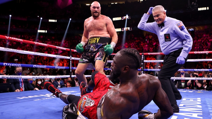 Fury retains heavyweight belts with Wilder KO after epic slugfest in trilogy fight