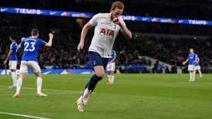 Harry Kane delighted with double after overtaking Thierry Henry record as Spurs rout Everton