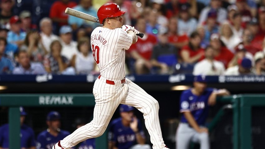 MLB: Red-hot Phillies beat Rangers for club&#039;s best 50-game start