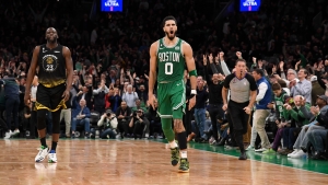 Tatum sets new career-high in Celtics overtime victory, Russell ignites Timberwolves comeback