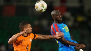 Yoane Wissa on target as DR Congo draw with Zambia