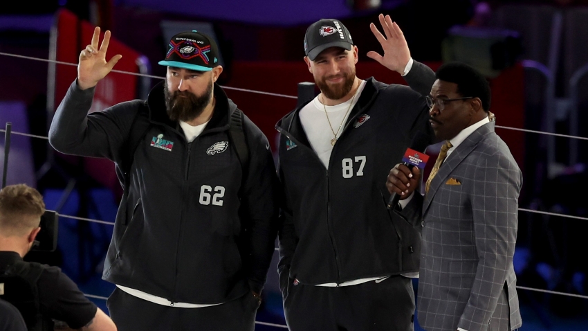 Super Bowl LVII: No sibling rivalry yet in 'normal family affair' for Kelce brothers
