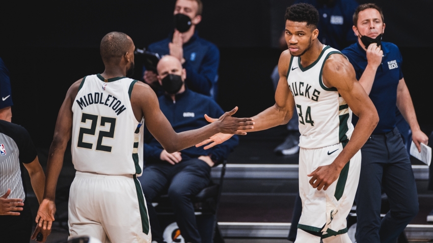 Bucks&#039; Budenholzer delighted with &#039;big three&#039; after rallying past Nets