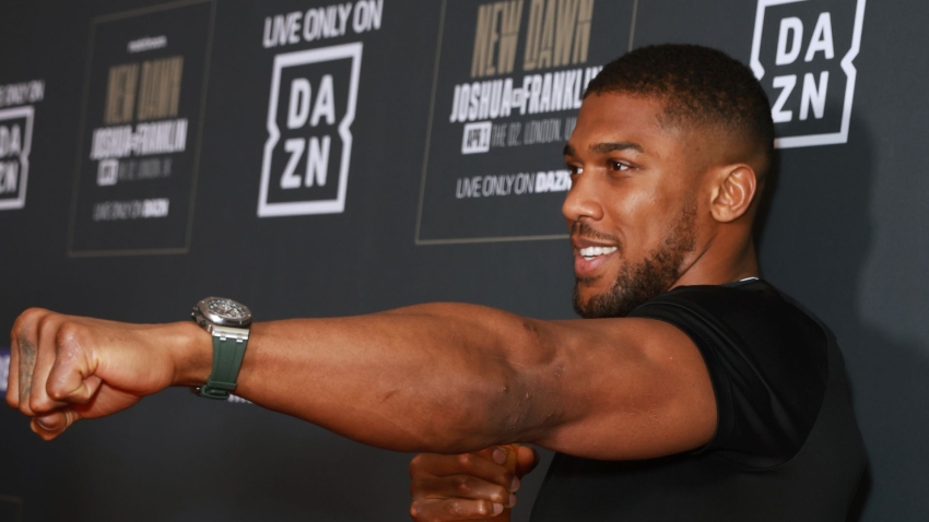 Joshua 'will retire' if he loses to Franklin