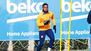 Fati returns to group training with Barcelona