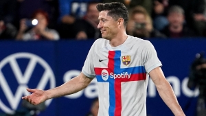 Barcelona to appeal after Lewandowski hit with three-match ban in LaLiga