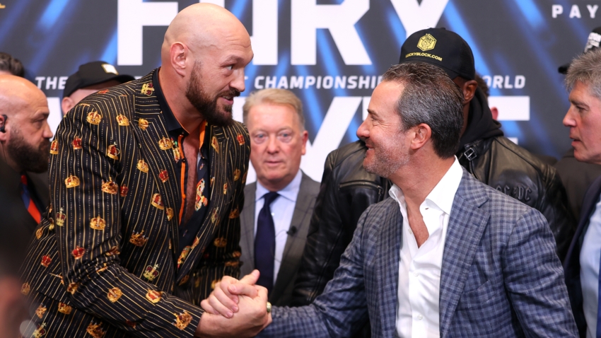 Fury and Joshua&#039;s &#039;biggest heavyweight match in the world&#039; tipped for 2023 by Top Rank president