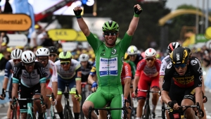 Tour de France: Cavendish within one of Merckx record after stage 10 triumph