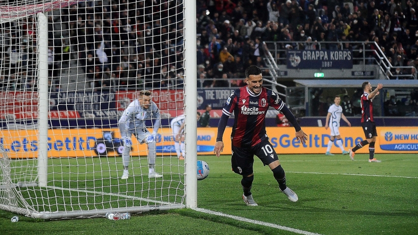 Bologna 2-1 Inter: Radu error sees Nerazzurri miss chance to go top