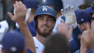 Dodgers clinch best National League win total since 1906, Trout and Ohtani deliver in Angels loss