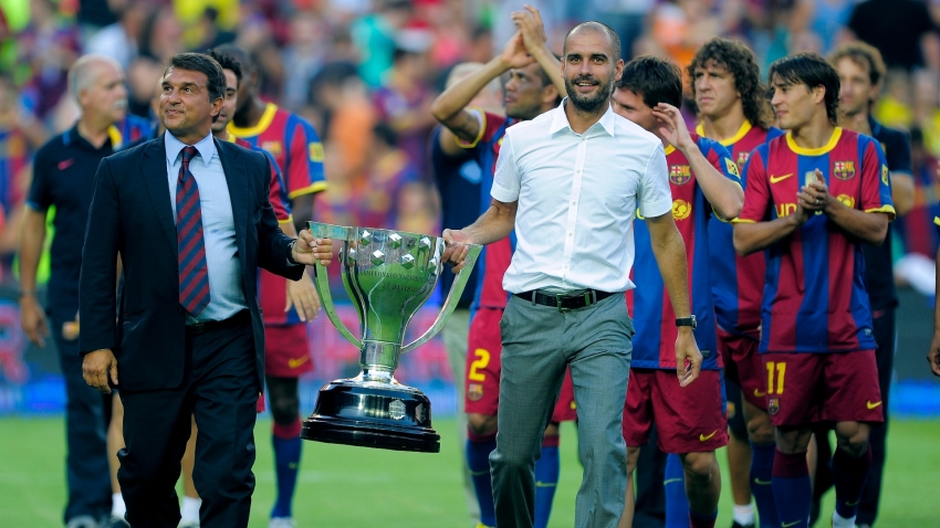 Guardiola believes Laporta will bring feel-good factor back to Barcelona