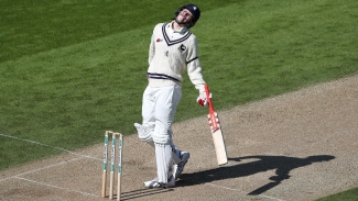 England stars out cheaply as Dukes ball returns to County Championship