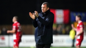 Neill Collins applauds Barnsley’s first-half display in win over Bristol Rovers