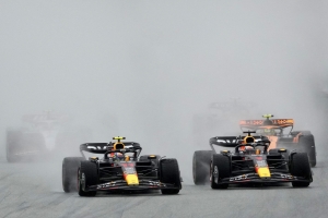 Max Verstappen says team-mate Sergio Perez actions could have caused ‘big shunt’