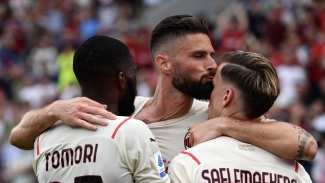 Sassuolo 0-3 Milan: Giroud at the double as Rossoneri claim long-awaited Serie A title