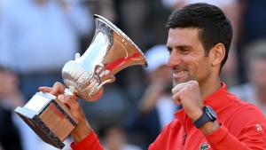 Djokovic staves off Tsitsipas threat to land sixth Rome title ahead of French Open defence