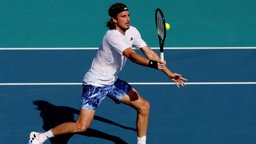 Second seed Tsitsipas knocked out by Khachanov, Alcaraz and Medvedev advance