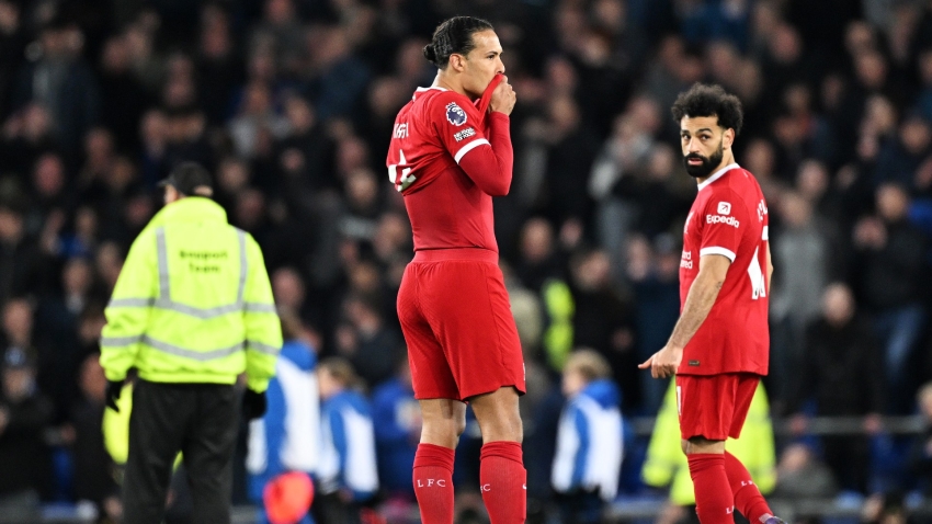 Van Dijk: Liverpool have 'no chance' in title race after derby defeat