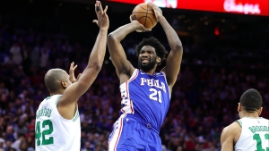 Embiid makes MVP statement with 52 points against the Celtics, Warriors move up the standings