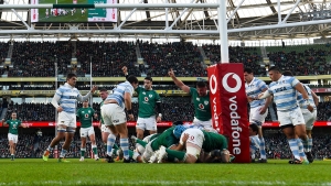 Ireland coach Farrell delighted after cruising past Argentina