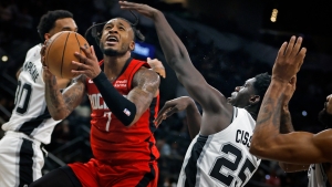 NBA: Wembanyama sits out Spurs&#039; loss to Rockets