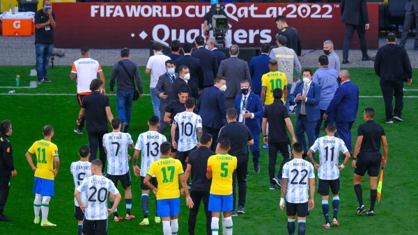 FIFA starts disciplinary proceedings after suspended Brazil-Argentina clash